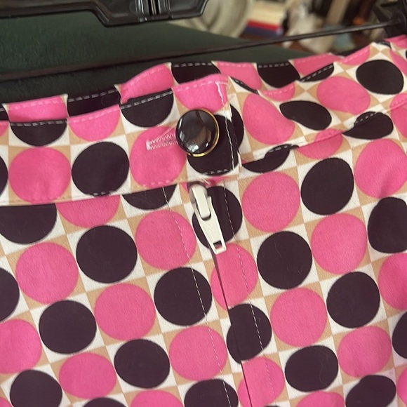 NWT Hearts and Roses Full MIDI Skirt, Pink Black and White - Picture 4 of 8